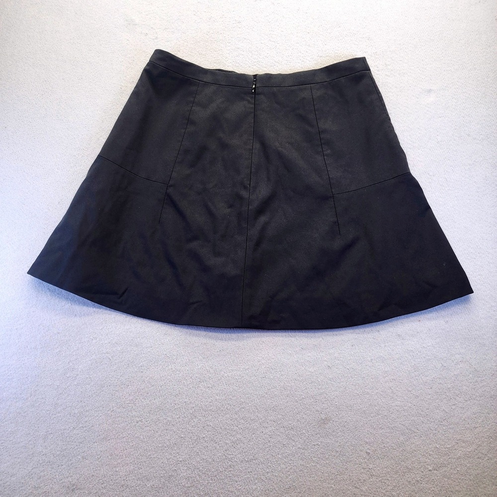 J. Crew Black Mini Skirt Career Professional Stretch Lined Style 03394 SP14 10 - Picture 5 of 10